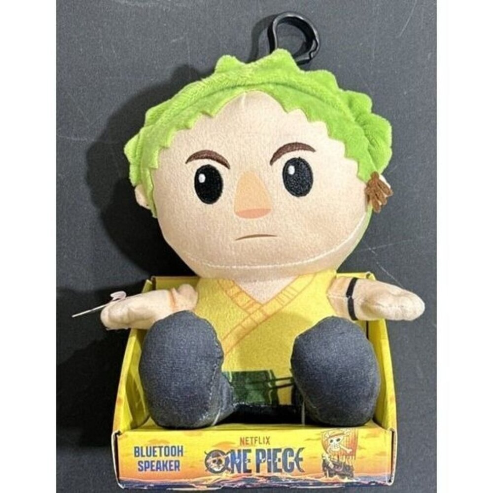 Zoro One Piece Plush Bluetooth Speaker – Netflix Roronoa Zoro Collectible